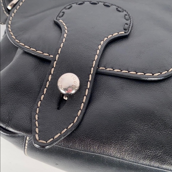 Tod’s Vintage black short strap shoulder bag - Picture 2 of 6